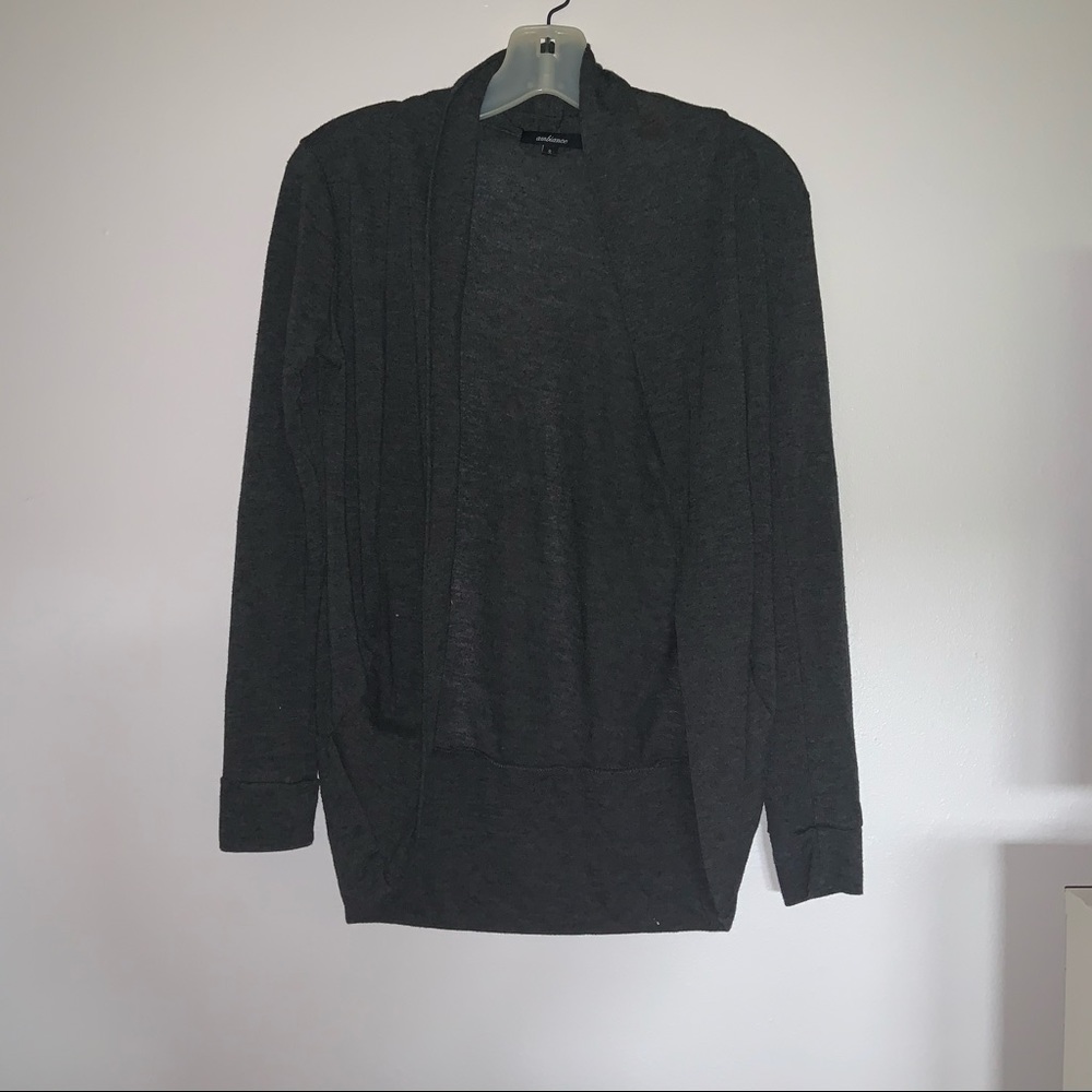 Grey cardigan